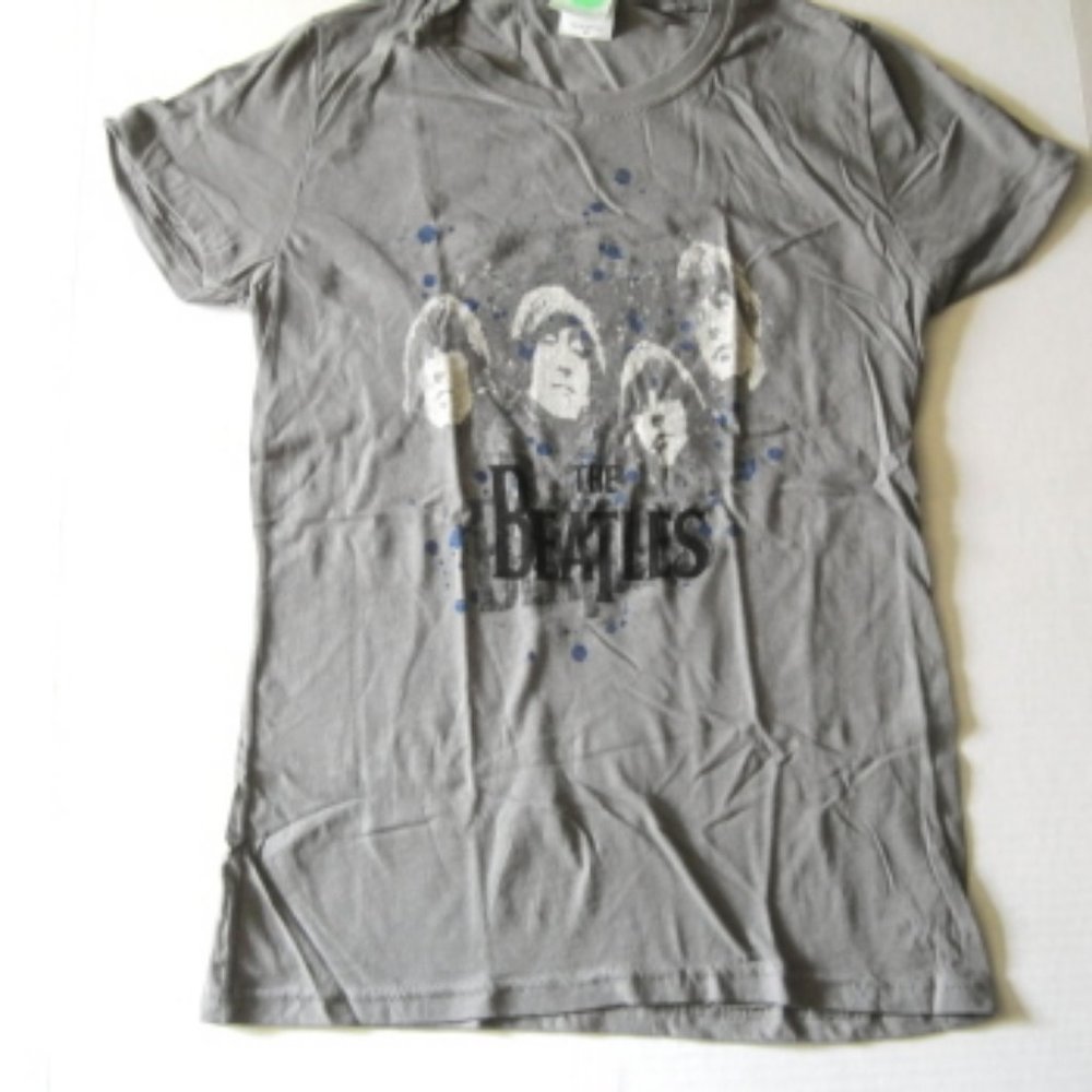 Beatles Fab 4 Junior Ladies Tee (L)